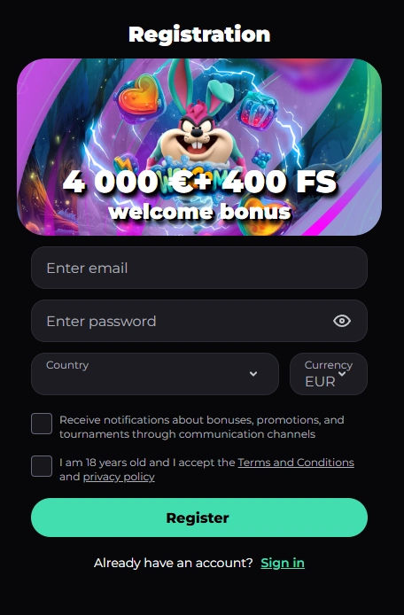 slotornado casino register